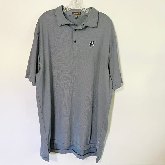 Peter Millar Summer Comfort Striped Polo XXL Great Condition! - Picture 1 of 8